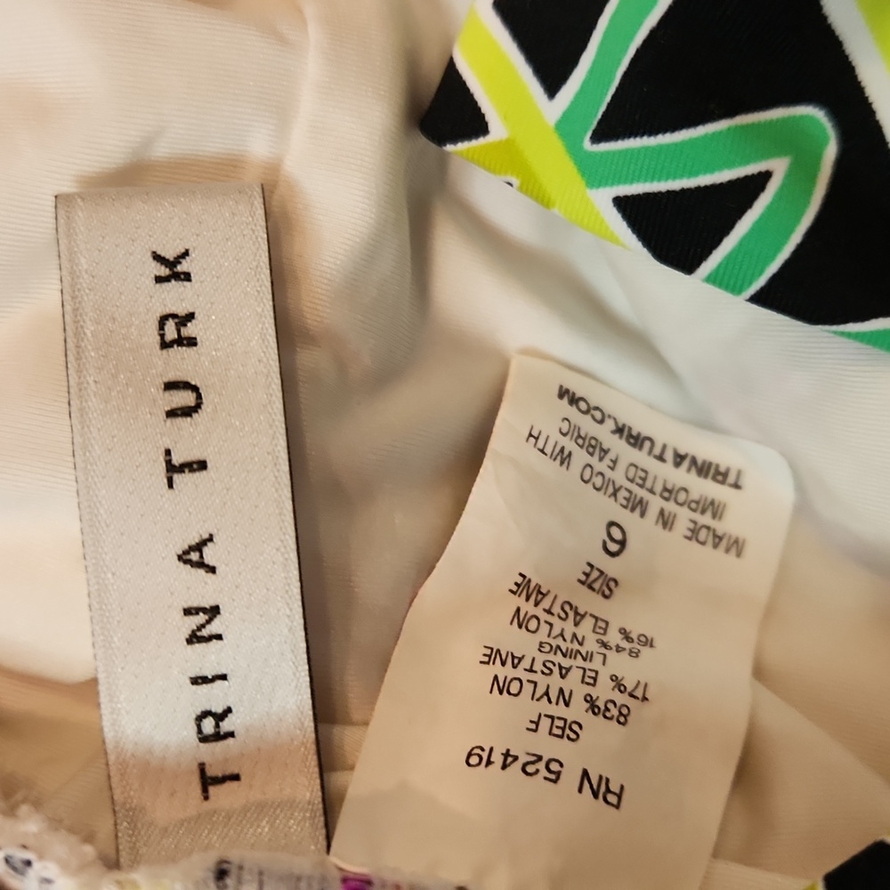 Trina Turk Kon Tiki One Piece Bathingsuit - Picture 5 of 6